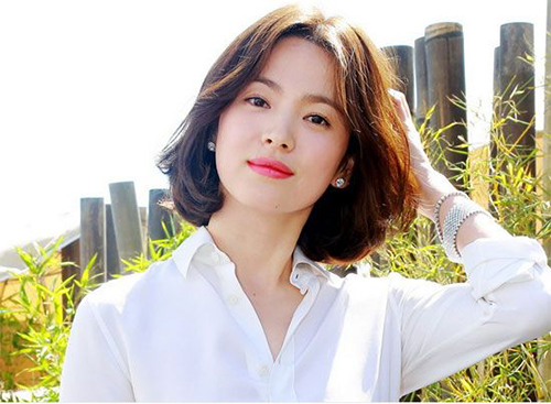 Tóc nữ đẹp ngày hè như Song Hye Kyo